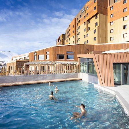 Hotel Club Mmv Les Bergers **** Alpe d'Huez Exterior foto