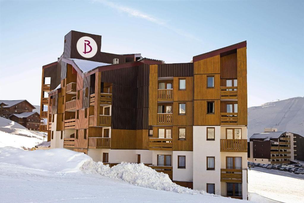 Hotel Club Mmv Les Bergers **** Alpe d'Huez Exterior foto