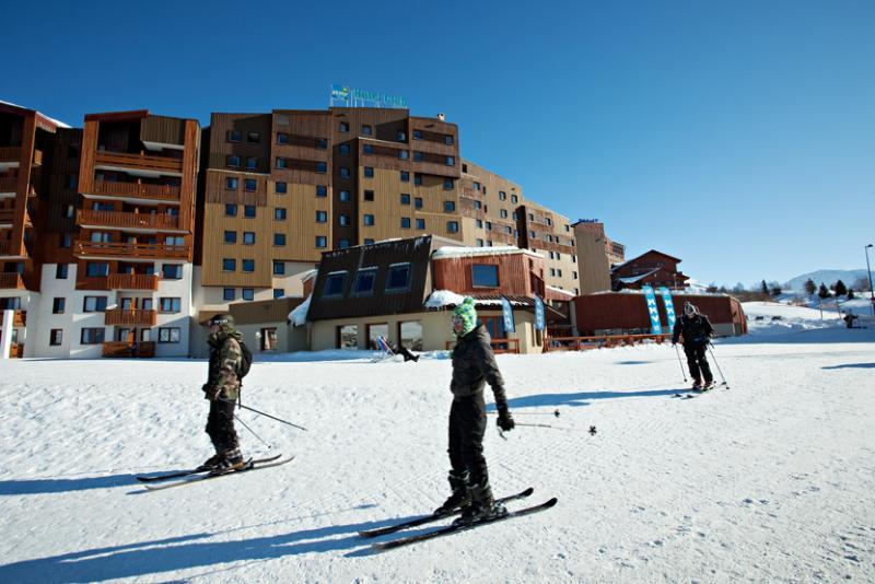 Hotel Club Mmv Les Bergers **** Alpe d'Huez Exterior foto