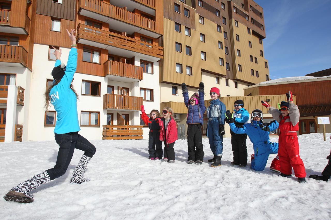 Hotel Club Mmv Les Bergers **** Alpe d'Huez Exterior foto