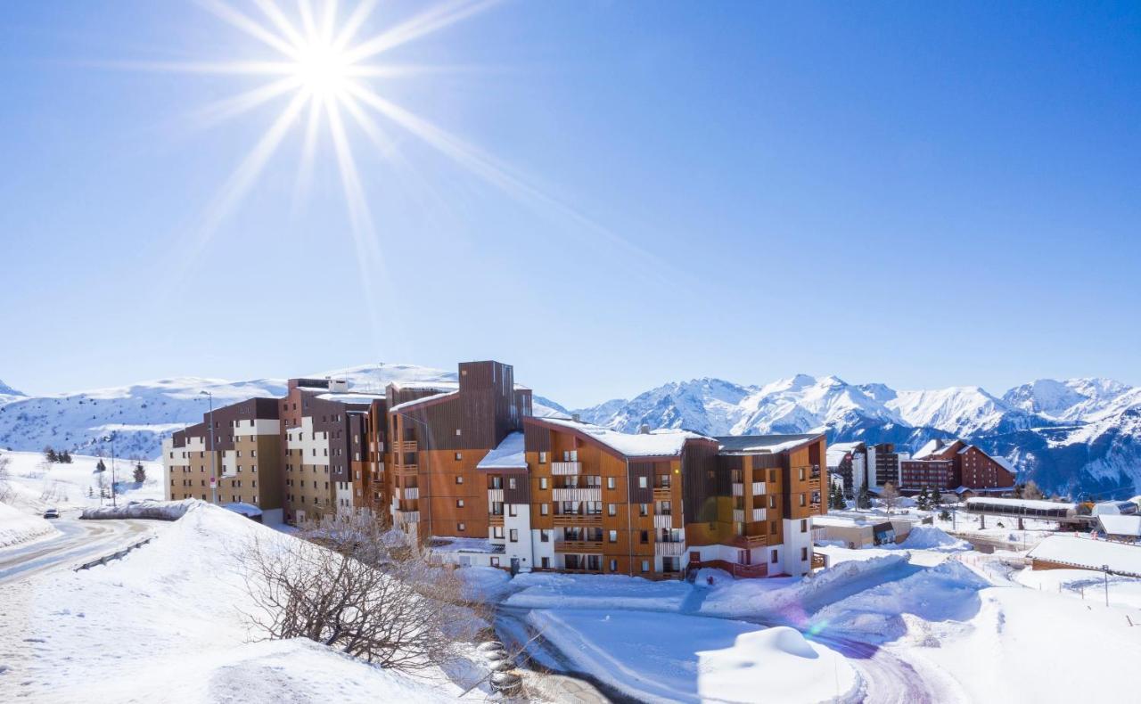 Hotel Club Mmv Les Bergers **** Alpe d'Huez Exterior foto